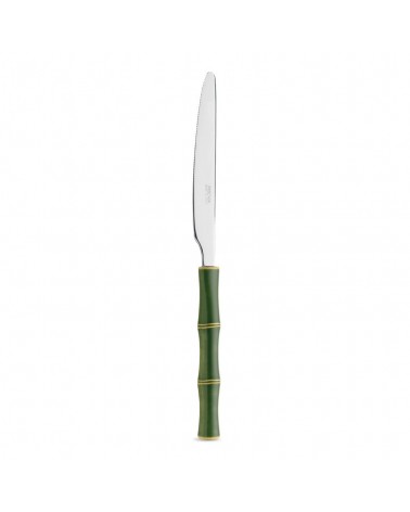 Set 18 Pezzi Posate Frutta Manico effetto Bamboo - Neva Posateria Creativa - 
