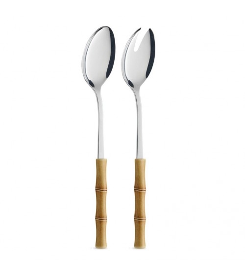 Salad Pair With Bamboo Effect Handle - Neva Creative Cutlery -  -