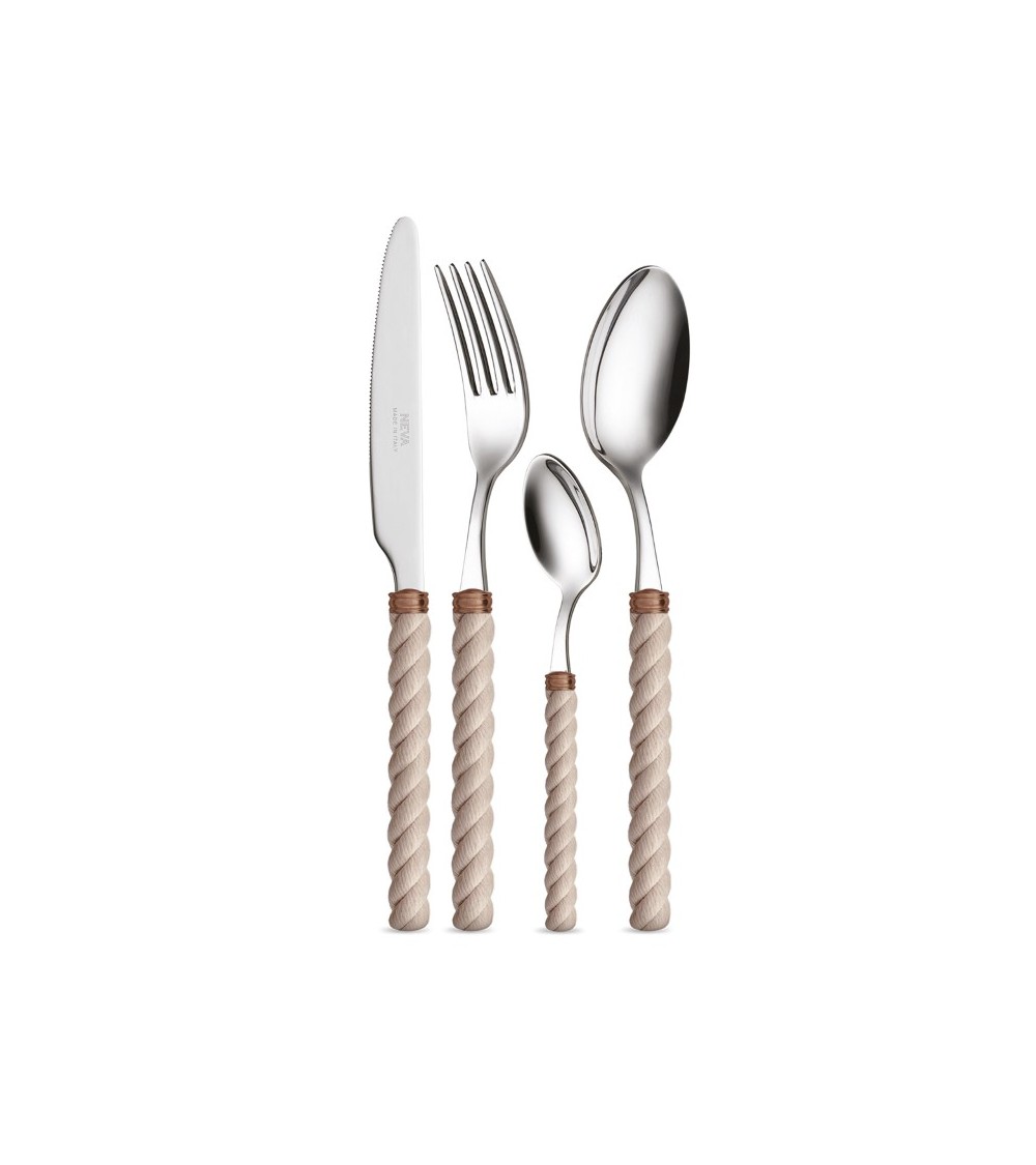 Service de couverts Corda Design 24 pièces - Neva Posateria Creativa -