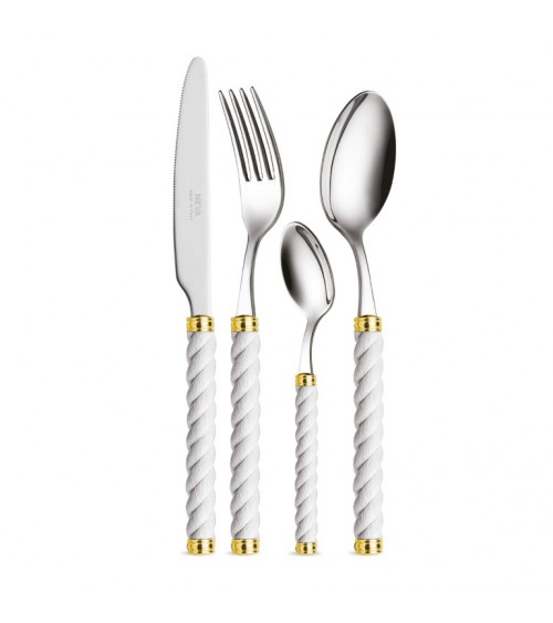 Service de couverts Corda Design 24 pièces - Neva Posateria Creativa - 