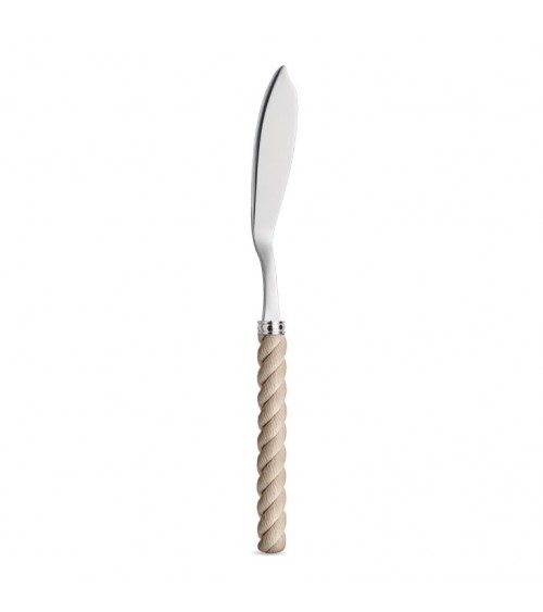 Couteau à poisson avec manche effet corde - Neva Posateria Creativa - 