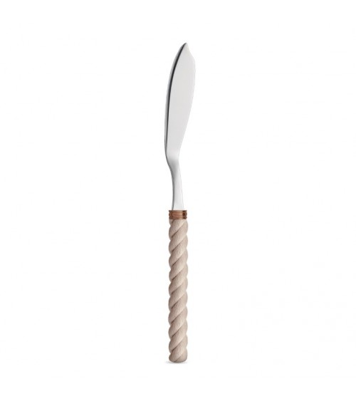 Couteau à poisson avec manche effet corde - Neva Posateria Creativa - 