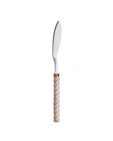 Couteau à poisson avec manche effet corde - Neva Posateria Creativa - 