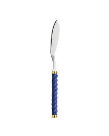 Fischmesser mit Griff in Seiloptik - Neva Posateria Creativa -