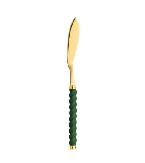 Couteau à poisson avec manche effet corde - Neva Posateria Creativa - 