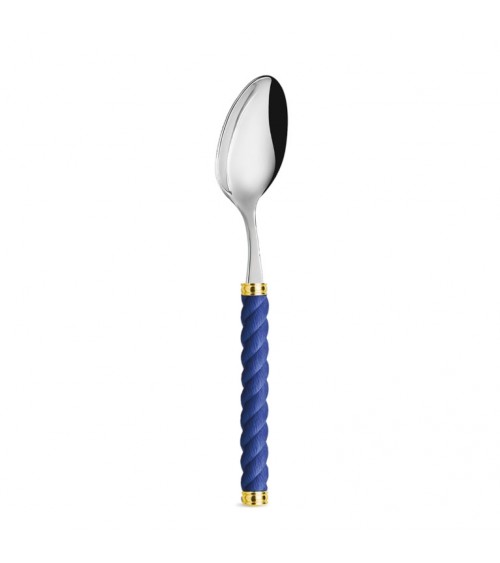 Set 18 Pezzi Posate Frutta Manico Effetto Corda - Neva Posateria Creativa - 