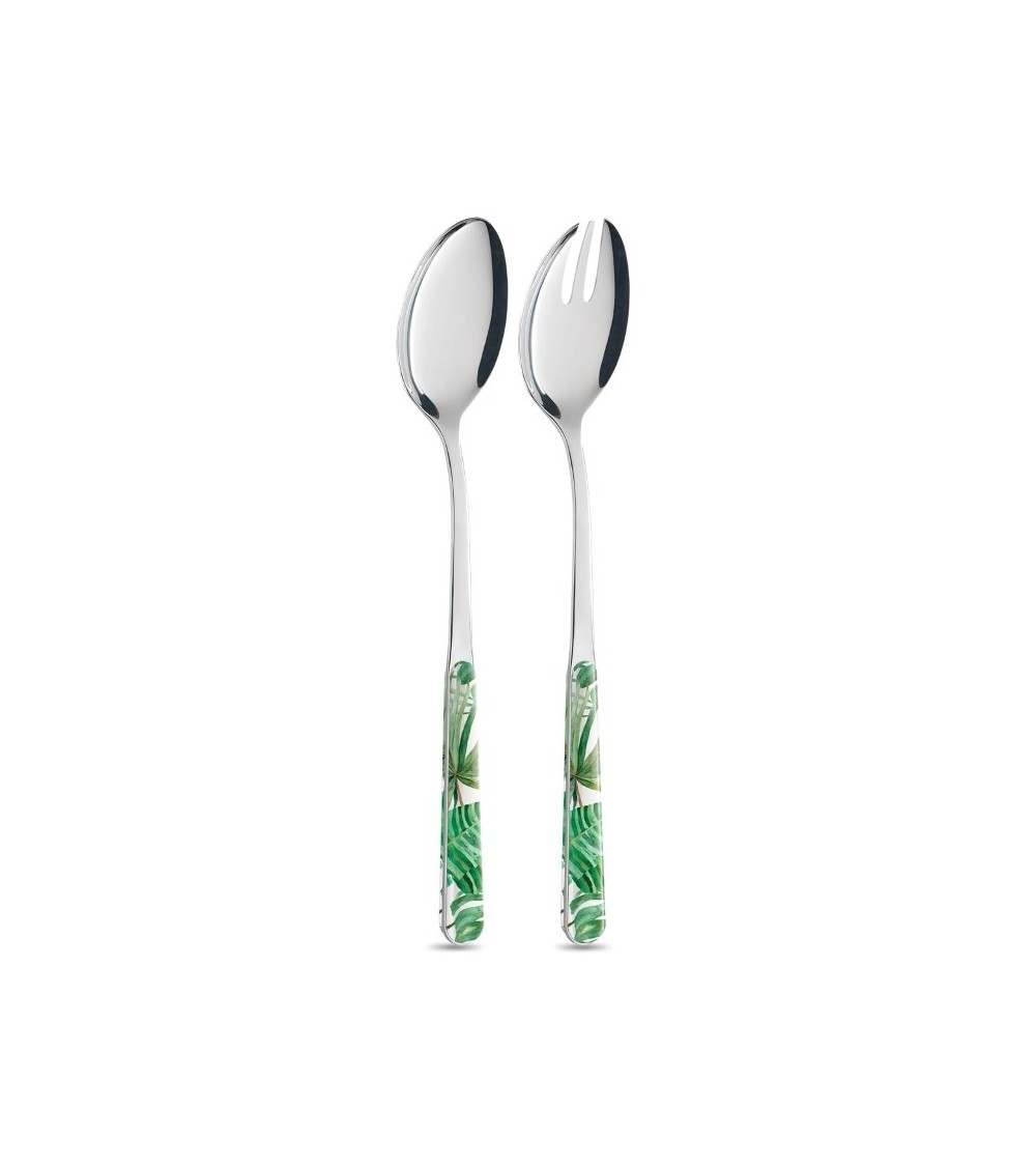 Paire de Salade Feuilles de Jungle - Neva Cutlery Creativa - 