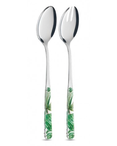 Coppia Insalata Jungle Leaf - Neva Posateria Creativa - 