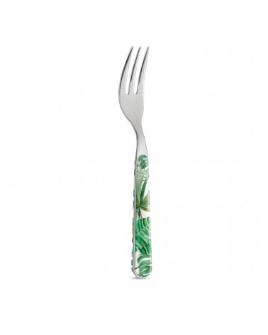 Fourchette sucrée feuille de jungle - Neva Posateria Creativa - 