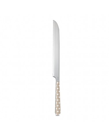 Coltello Torta con Decoro Cuoricini  - Neva Posateria Creativa - 