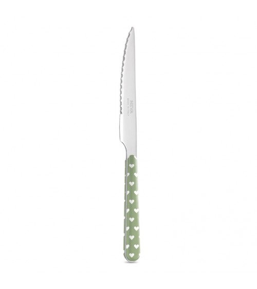 Steakmesser mit Herzdekoration - Neva Posateria Creativa -
