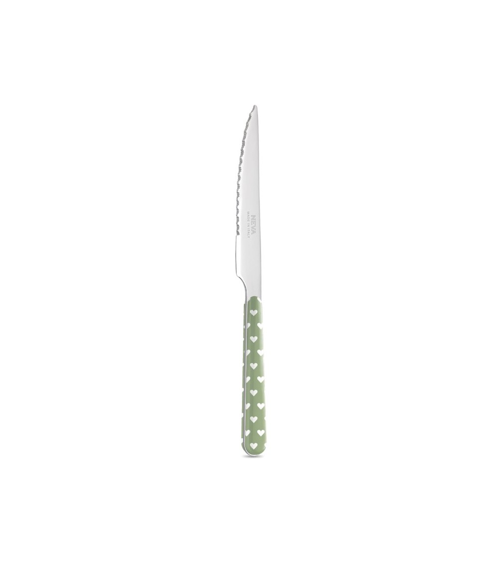 Steakmesser mit Herzdekoration - Neva Posateria Creativa -