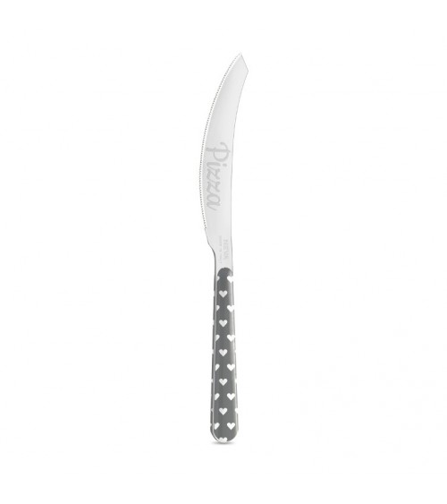 Pizza Knife with Heart Decoration - Neva Posateria Creativa -