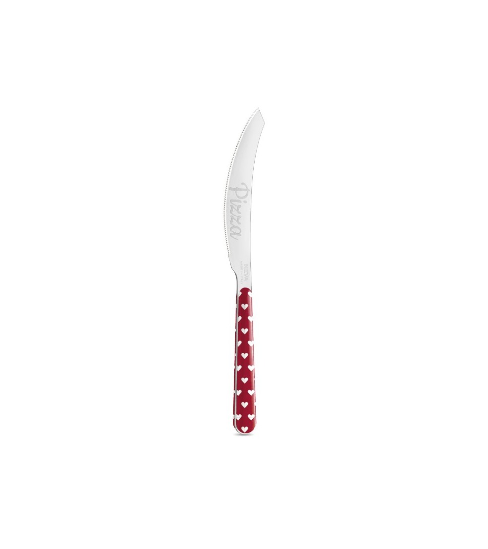 Pizza Knife with Heart Decoration - Neva Posateria Creativa -