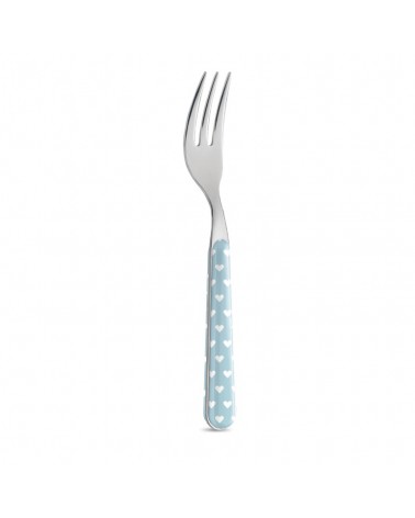 Fourchette sucrée avec décoration coeur - Neva Posateria Creativa -