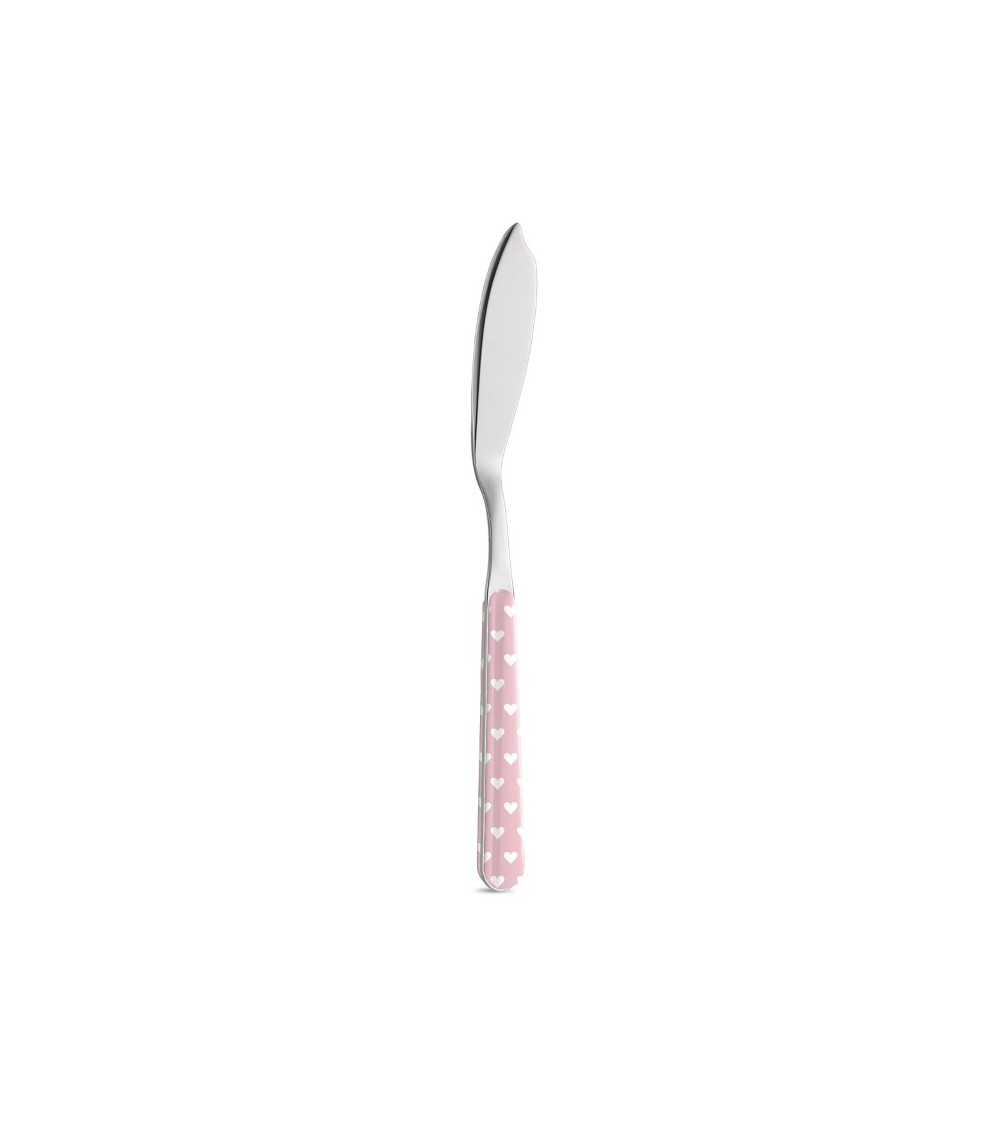 Set 12 Pièces Poisson avec Décoration Coeurs - Neva Creative Cutlery -