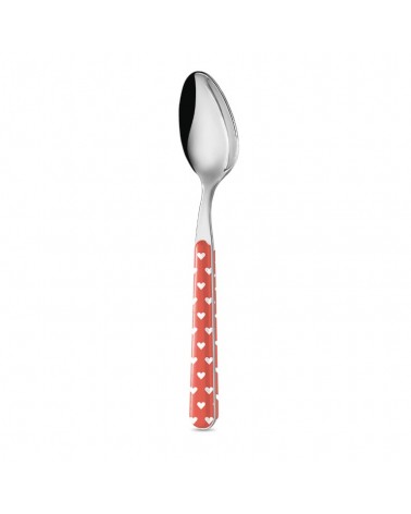 Set 18 Pezzi Frutta con Decoro Cuoricini - Neva Posateria Creativa - 
