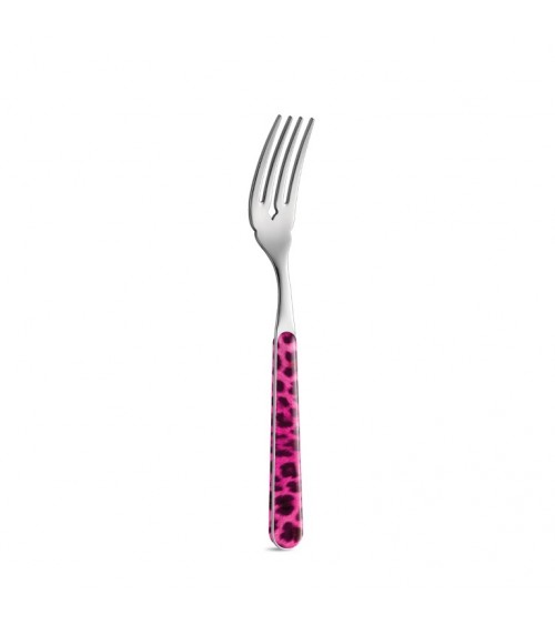 Set 12 Pezzi Pesce Animalier Leopardato - Neva Posateria Creativa - 