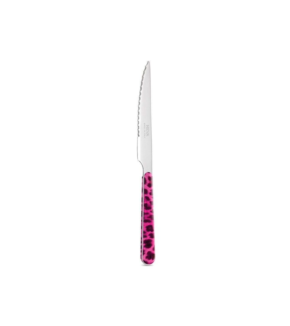 Animalier Leopard Steakmesser - Neva Posateria Creativa -