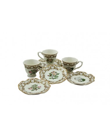 Flora Danica - Kaffeeservice - Made in Italy - Royal Family Sheffield -