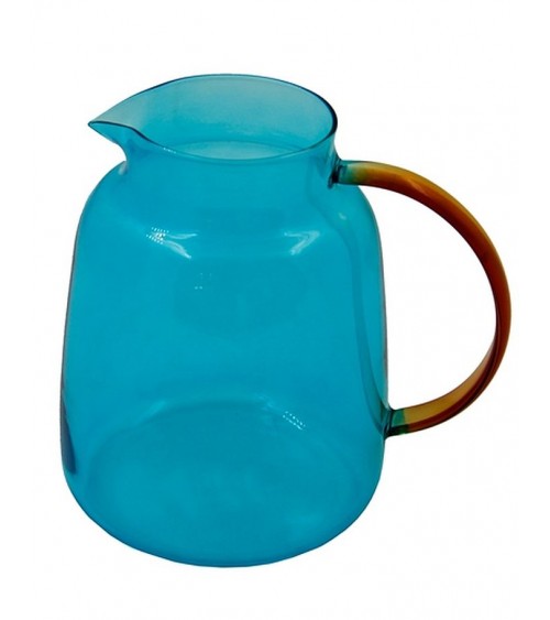 Glass Water Carafe - Rainbow - Made in Italy - Royal Family Sheffield -