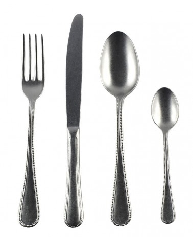 Epoca Cutlery Produced in 18/10 Steel - Rivadossi Set 4pcs Decor 08 -  - 