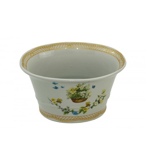 Vaso Porta Fiori Ovale My Garden - Made in Italy - Royal Family Sheffield - 