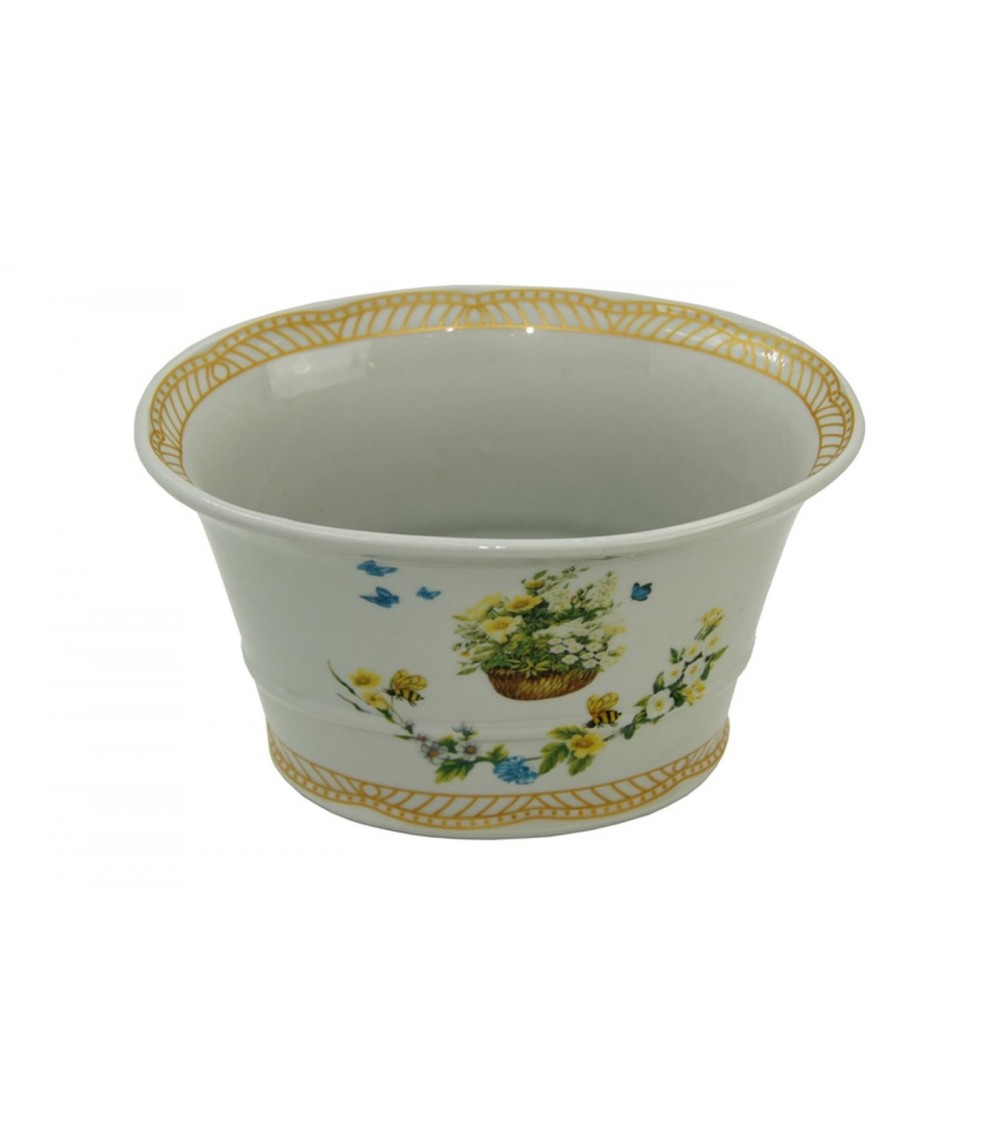 Vaso Porta Fiori Ovale My Garden - Made in Italy - Royal Family Sheffield - 