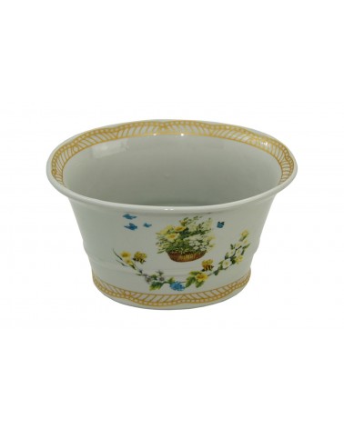 Vaso Porta Fiori Ovale My Garden - Fabriqué en Italie - Famille Royale Sheffield -