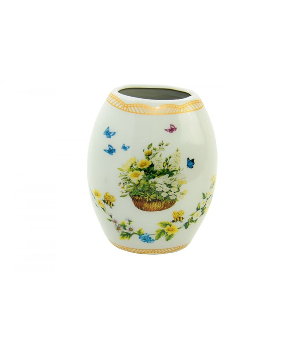 Vaso Porta Fiori Ovale Alto My Garden - Made in Italy - Royal Family Sheffield -