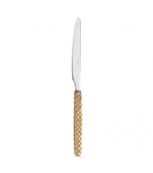 Ensemble de couteaux 18 pièces Fruit Intreccio Beige - Neva Posateria Creativa