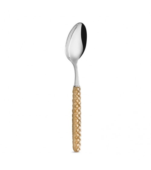 Set 18-teiliges Obst-Intreccio-Beige-Löffel - Neva Posateria Creativa