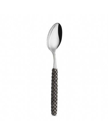 Set 18 Pièces Cuillère Noire Fruit Intreccio - Neva Posateria Creativa