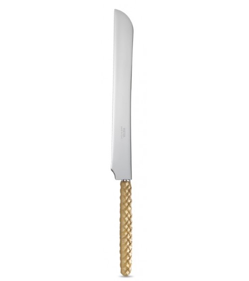Couteau à Gâteau Intreccio Beige - Neva Posateria Creativa