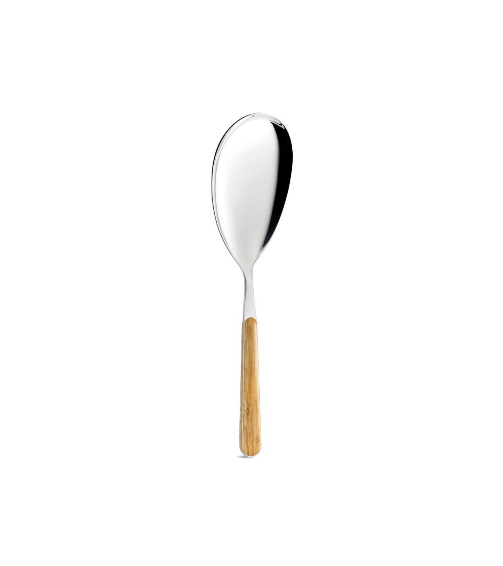 Pelle à Riz avec Manche Effet Bois de Pin Clair - Neva Posateria