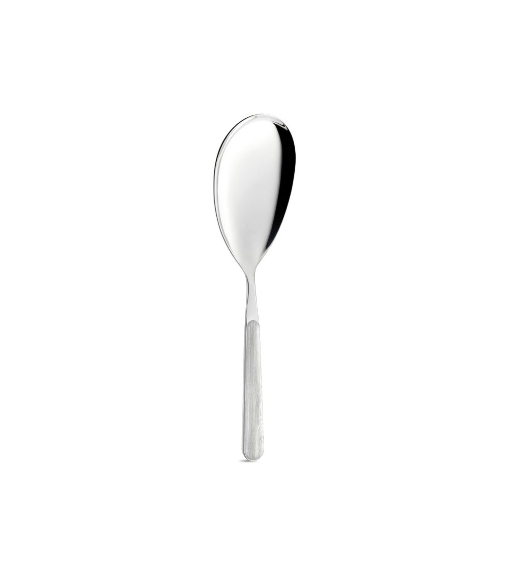 Pelle à Riz avec Manche Effet Bois de Pin Blanchi - Neva Posateria