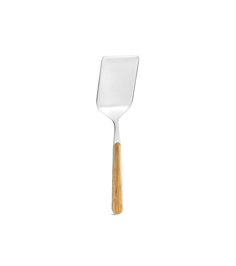 Lasagna Shovel with Light Pine Wood Effect Handle - Neva Posateria