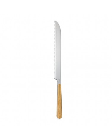 Kuchenmesser mit Holzgriff in heller Kiefernoptik – Neva Posateria