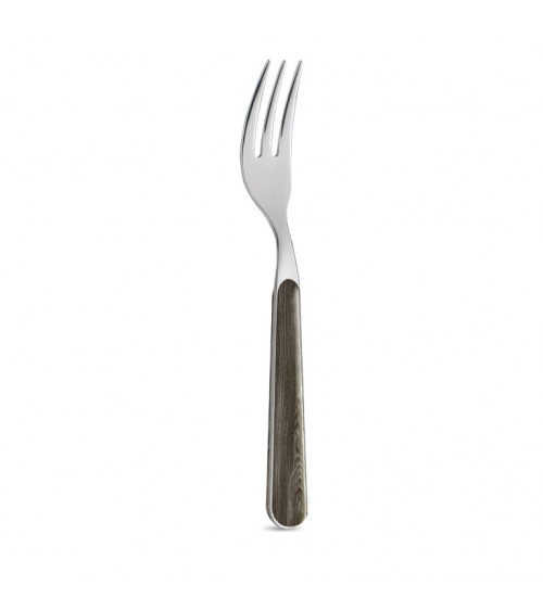 Süße Gabel mit Griff in Kiefernholzoptik - Neva Posateria -