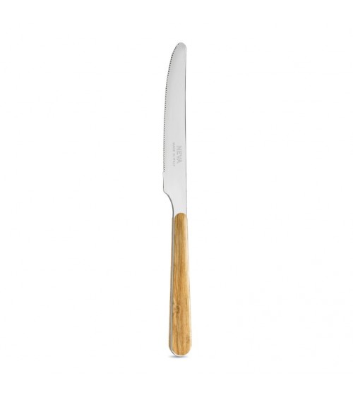 Coltello Frutta Manico Effetto Legno Pino  - Neva Posateria -  Pino Chiaro
