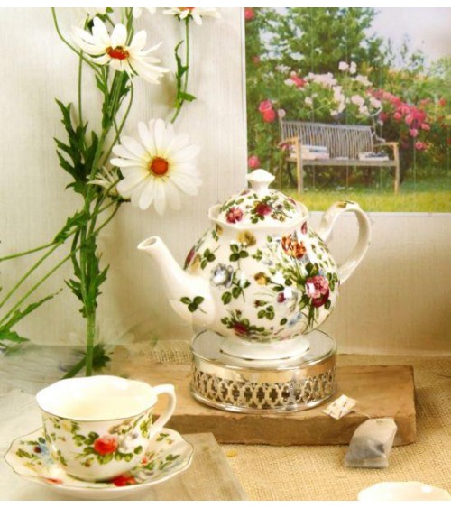 Teiera shabby chic romantica
