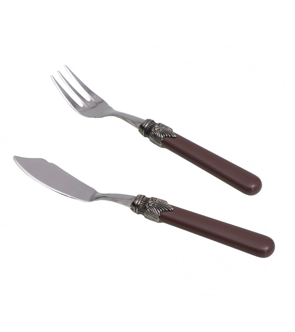 Klassisches 12-teiliges Fischbesteck-Set - Rivadossi Sandro -