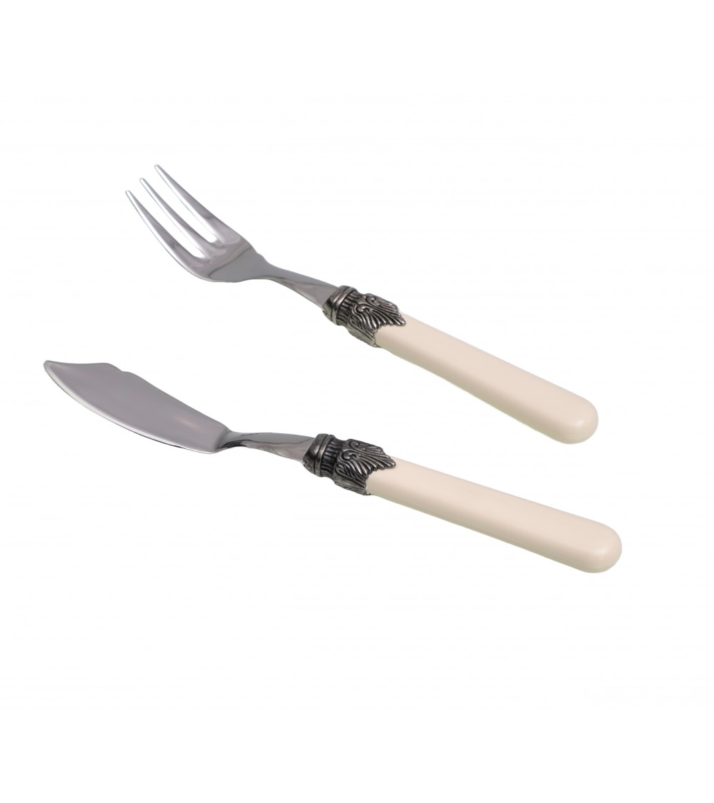 Servizio di Posate da Pesce 12pz Classic - Rivadossi Sandro - avorio