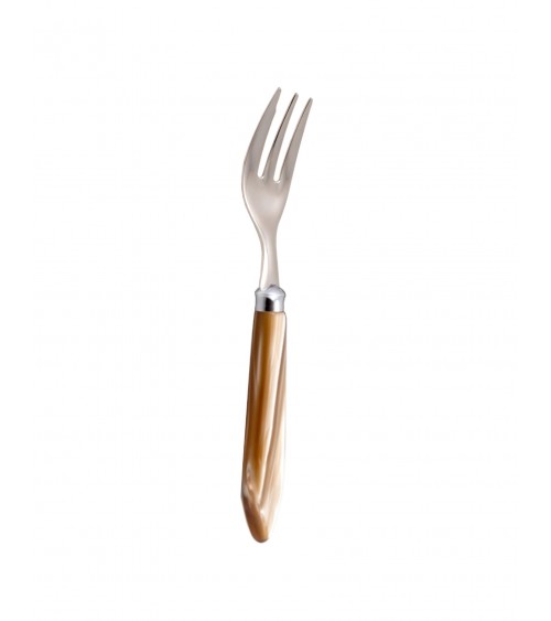Fourchette à Dessert Agata - Couverts en Nacre Colorée - Rivadossi Sandro - champagne