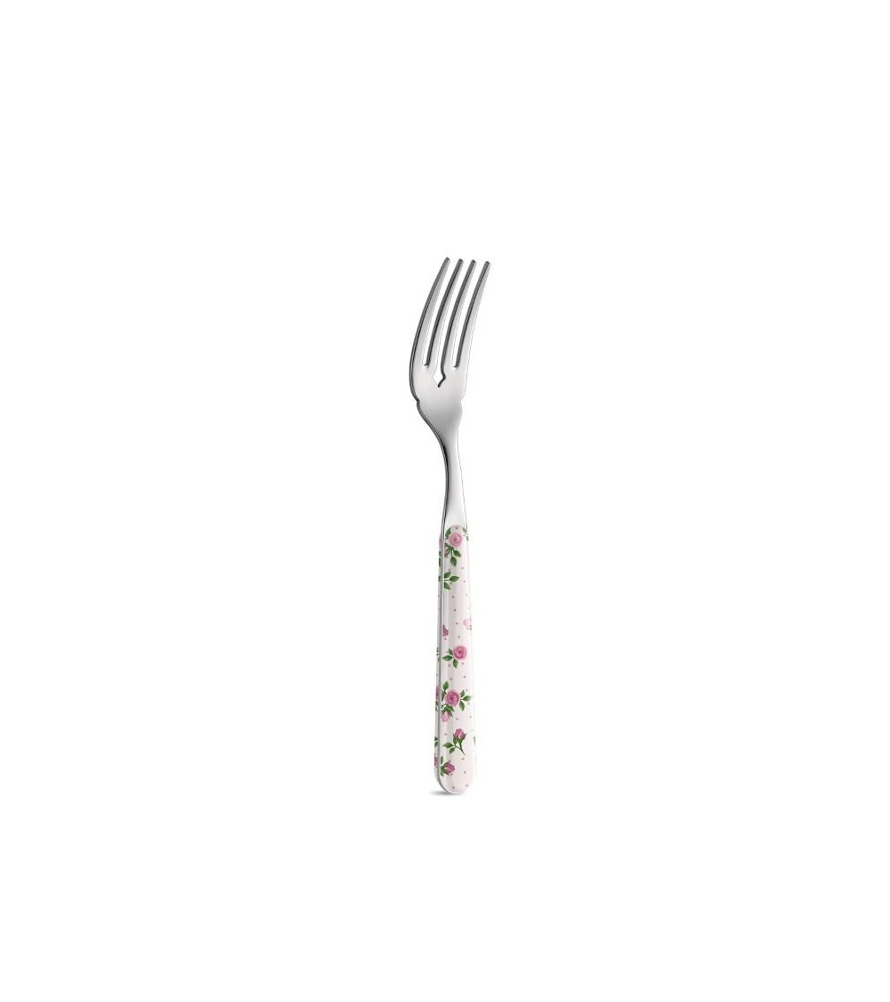 Forchetta Pesce - Posate Roses Rosa Scuro - Neva Posateria Creativa - 