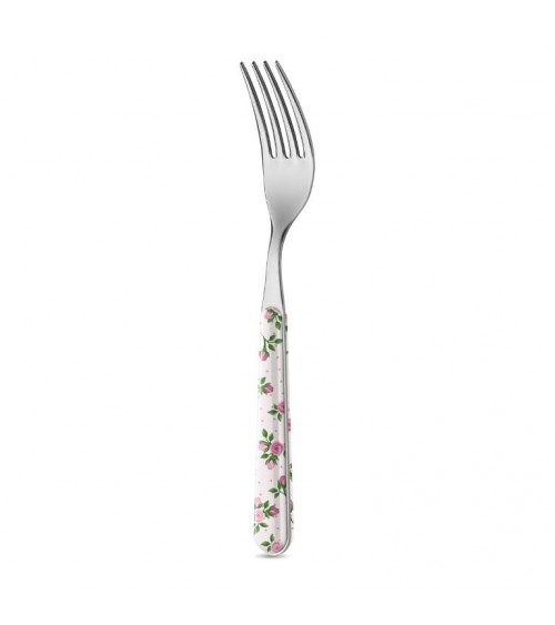 Obstgabel - Dunkelrosa Rosen - Neva Posateria Creativa -