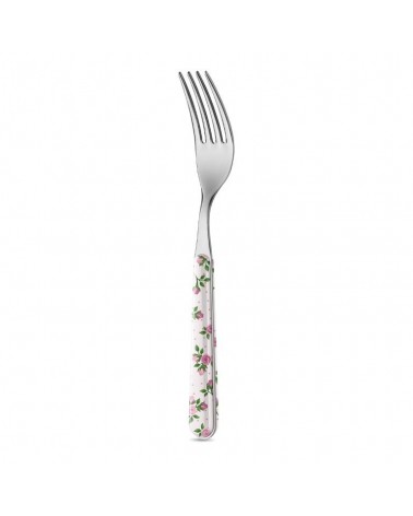 Forchetta Frutta - Roses Rosa Scuro - Neva Posateria Creativa - 