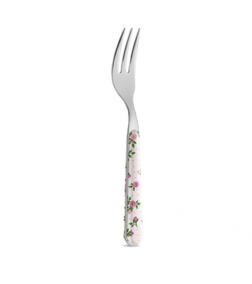 Fourchette à dessert - Roses rose foncé - Neva Posateria Creativa -