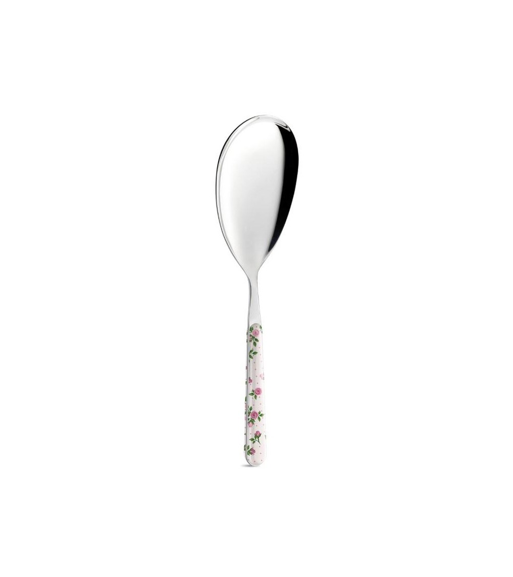 Cucchiaio Risotto  - Roses Rosa Scuro - Neva Posateria Creativa - 