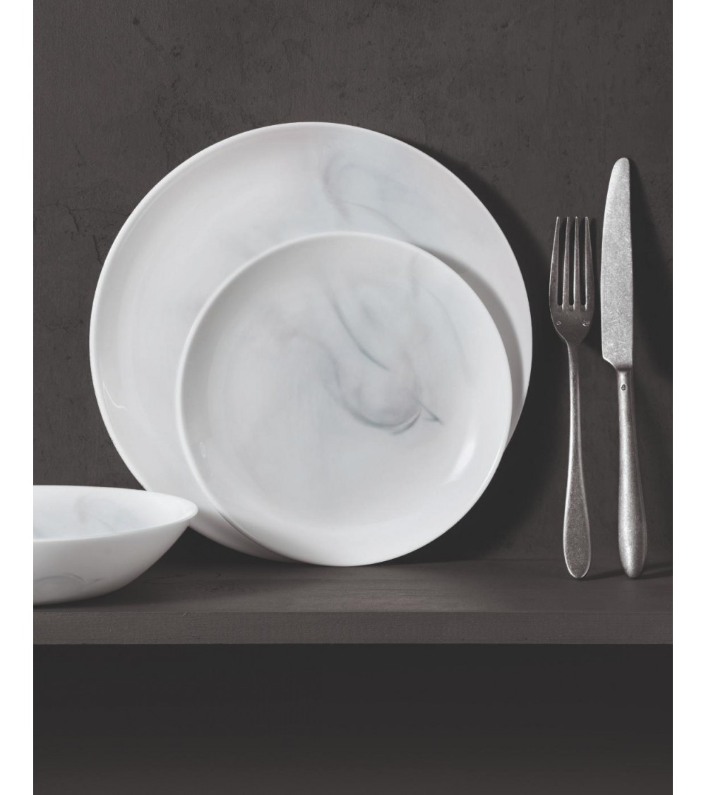 SET 18STK DIWALI MARMOR WEISS T - Set 18Stk - Luminarc -